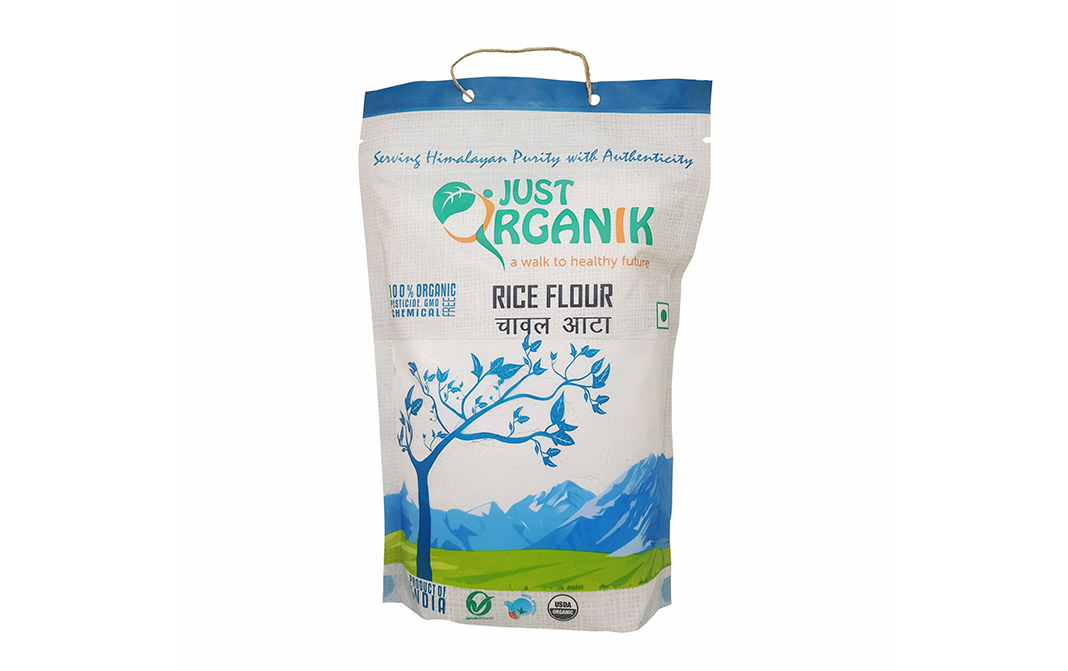 Just Organik Rice Flour    Pack  500 grams